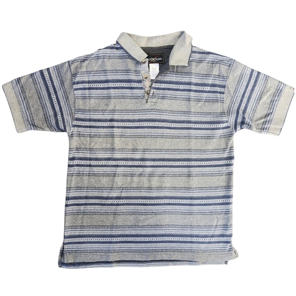 Ash Creek Trading Men's Knit Golf Polo Shirt - Picture 4 of 5